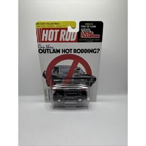 1998 RACING CHAMPIONS 1:64 HOT ROD MAGAZINE BLOWN 1969 BLACK CAMARO PRO STREET
